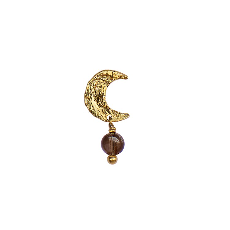 STINE A Jewelry Petit Claire de Lune Earring Mocha — Örhängen